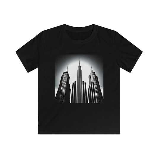 The Three Tallest Buildings Kids Softstyle Tee - Lizard Vigilante