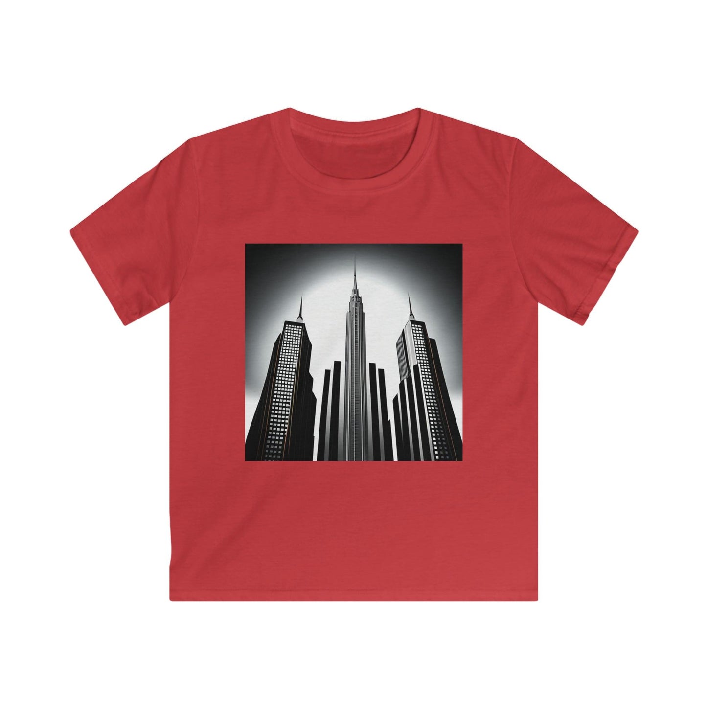 The Three Tallest Buildings Kids Softstyle Tee - Lizard Vigilante