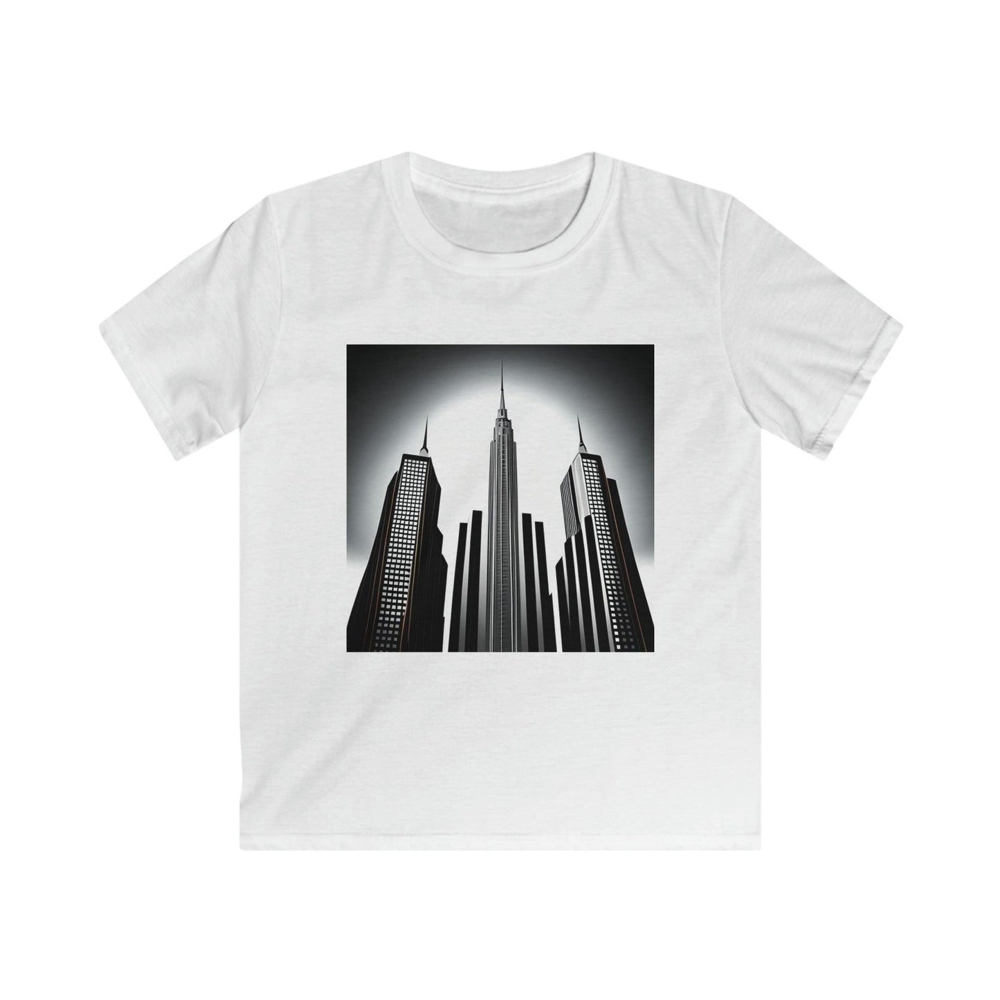 The Three Tallest Buildings Kids Softstyle Tee - Lizard Vigilante