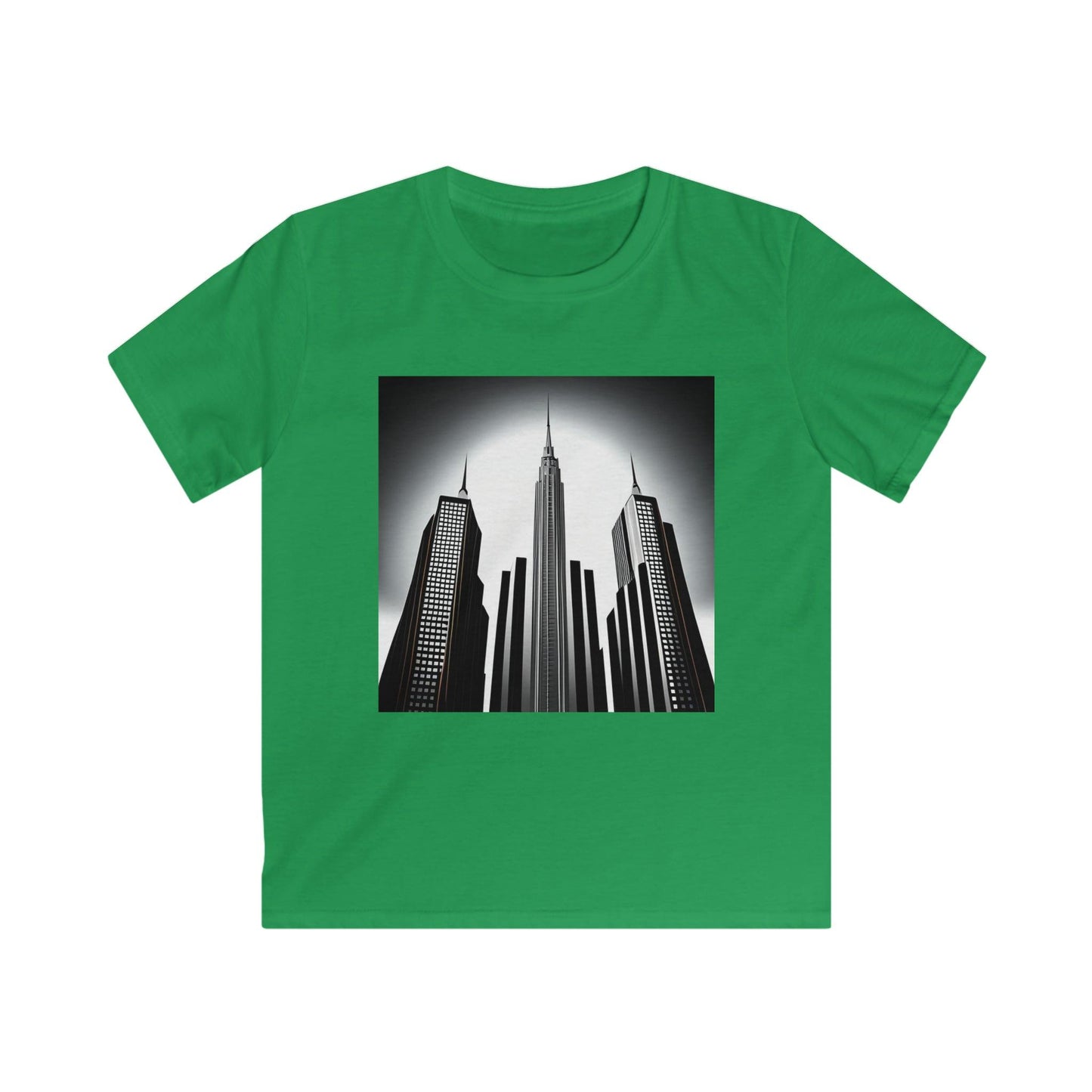 The Three Tallest Buildings Kids Softstyle Tee - Lizard Vigilante