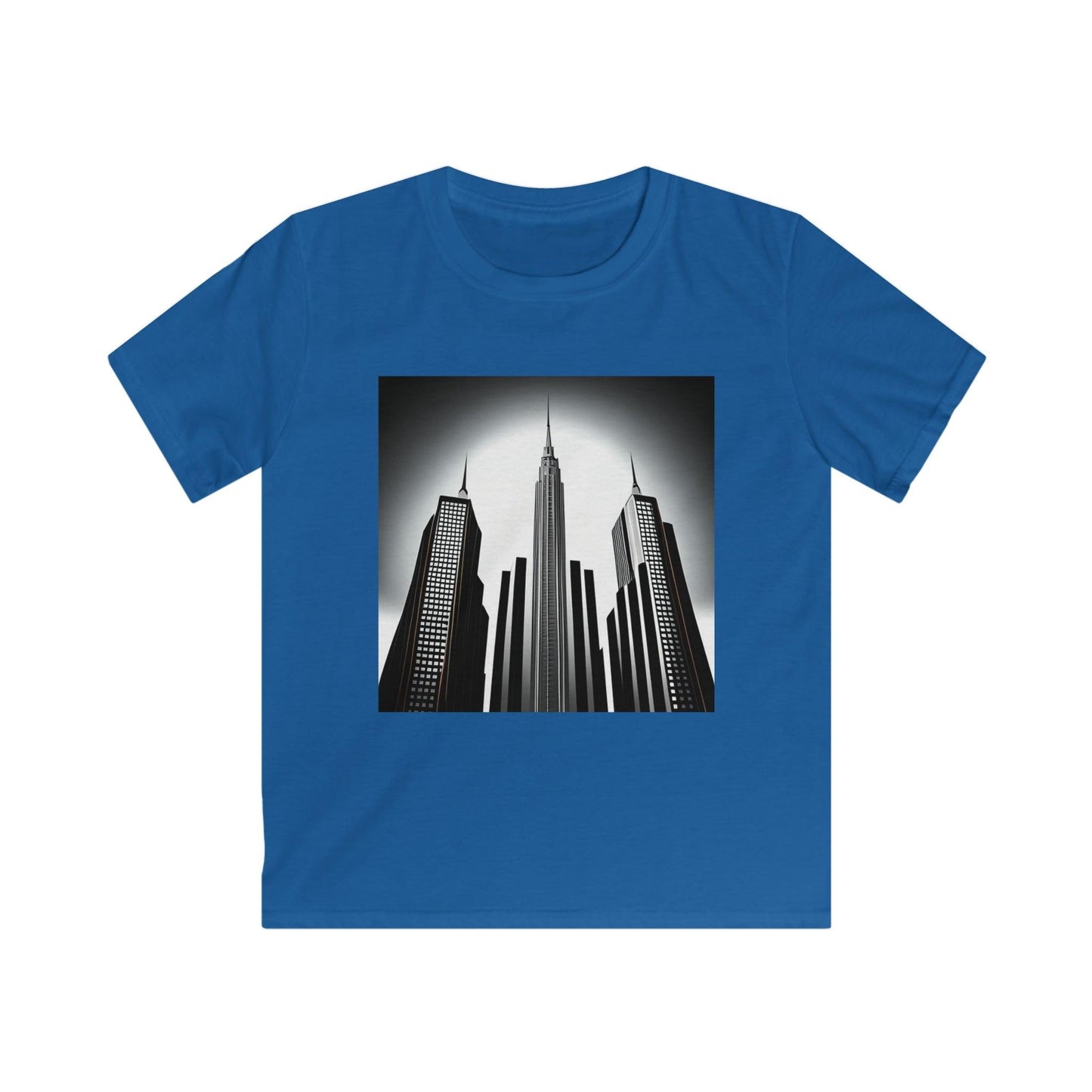 The Three Tallest Buildings Kids Softstyle Tee - Lizard Vigilante