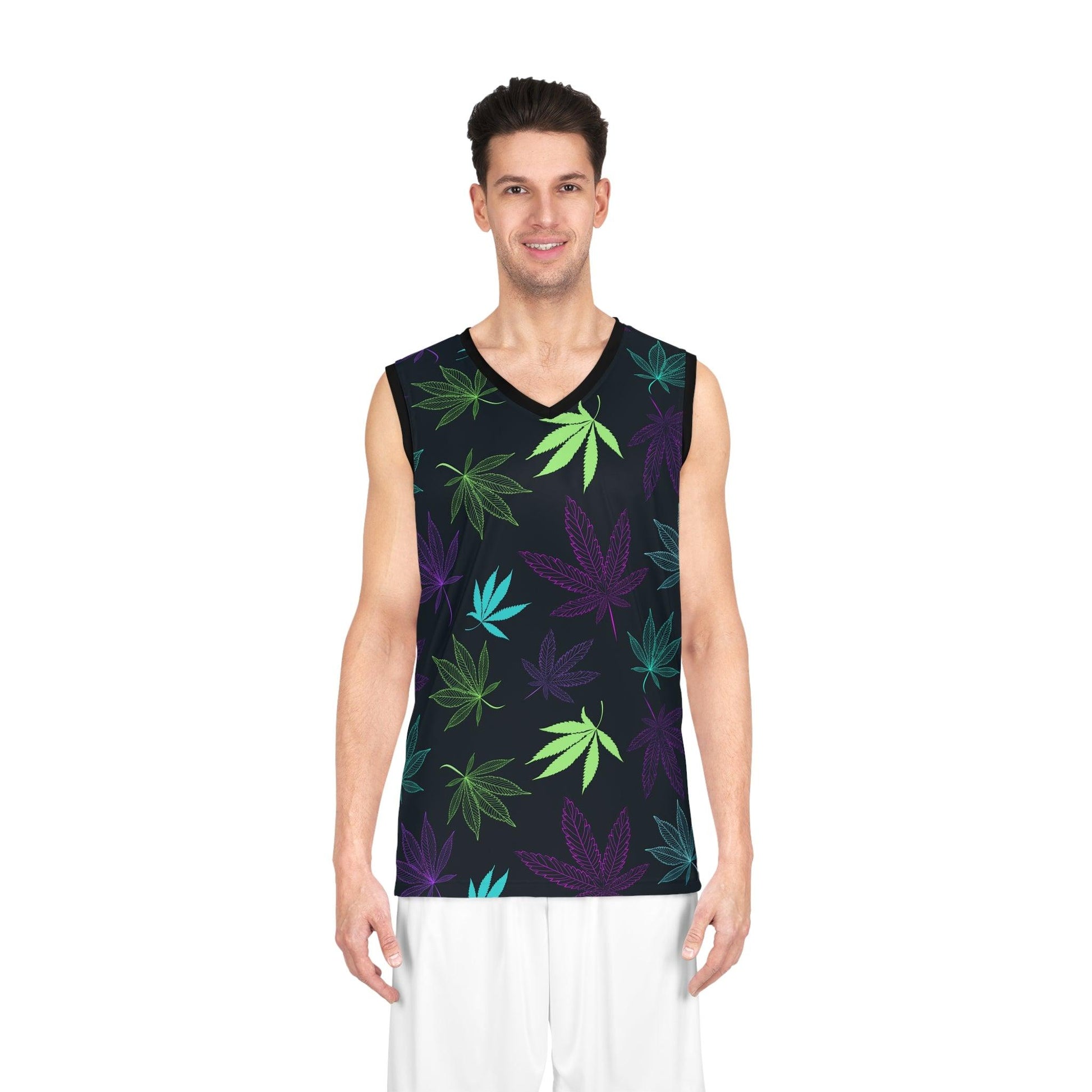 Weed Basketball Jersey - Lizard Vigilante