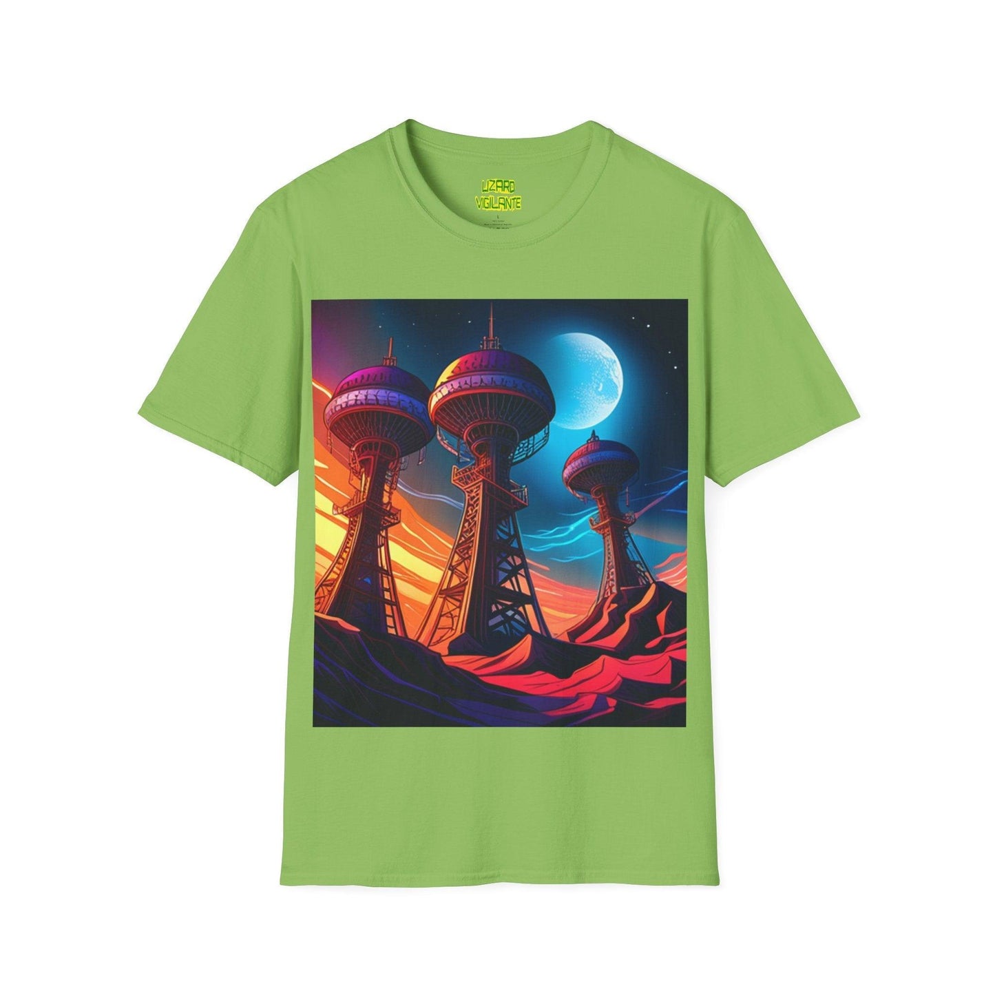 Interplanetary Transmission Unisex Softstyle T-Shirt - Lizard Vigilante