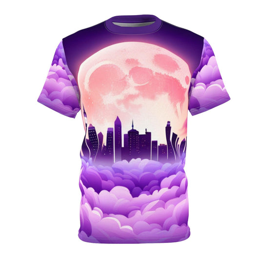 Purple Moontown Unisex Tee - Lizard Vigilante