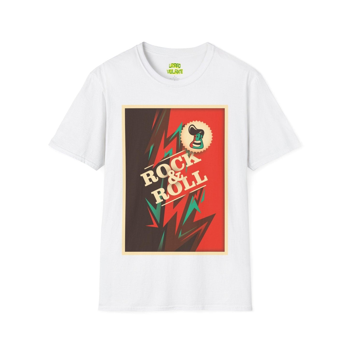 Rock & Roll Pomp Unisex Softstyle T-Shirt - Lizard Vigilante