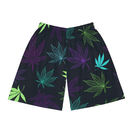 Weed Basketball Shorts - Lizard Vigilante