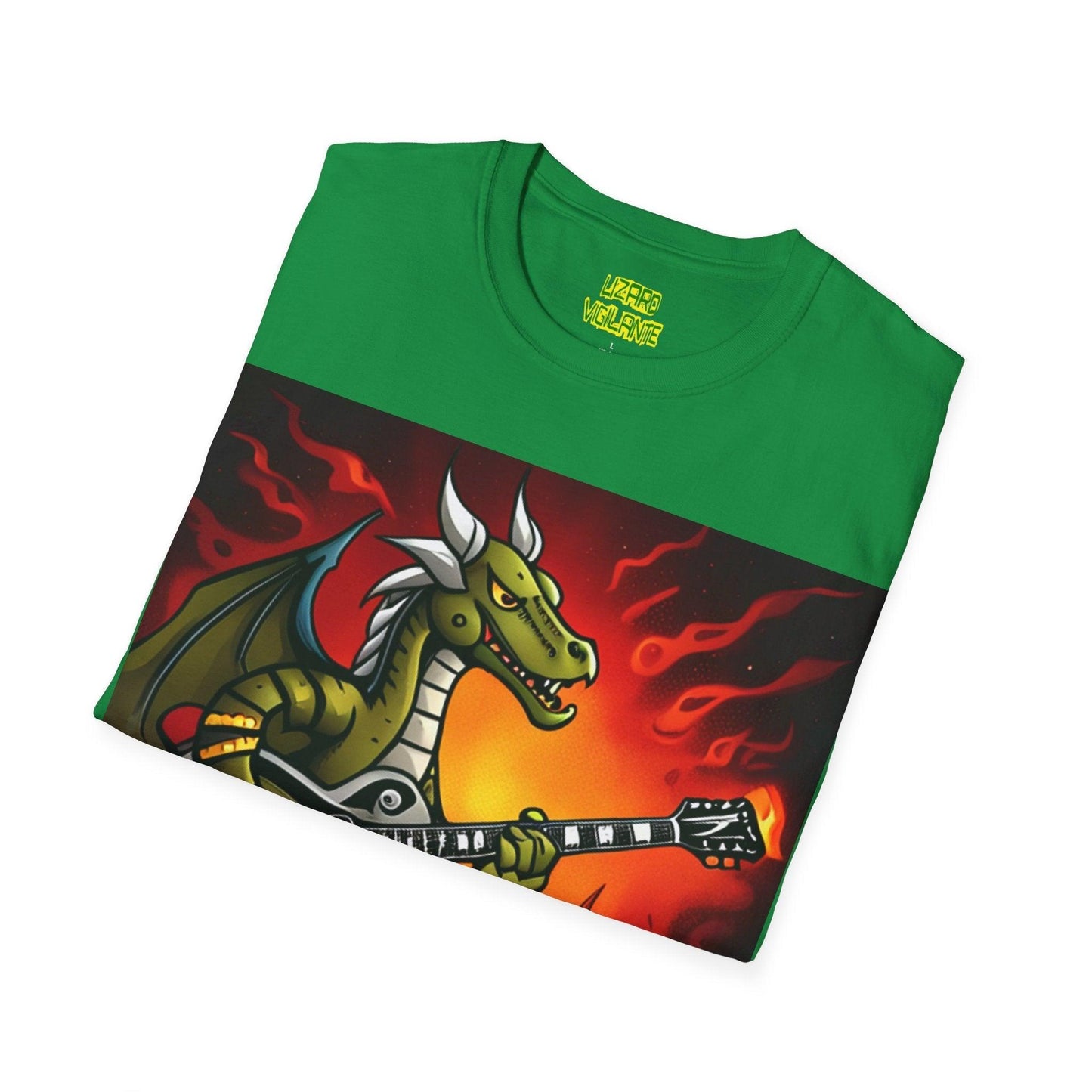 Draggin Solo Unisex Softstyle T-Shirt - Lizard Vigilante