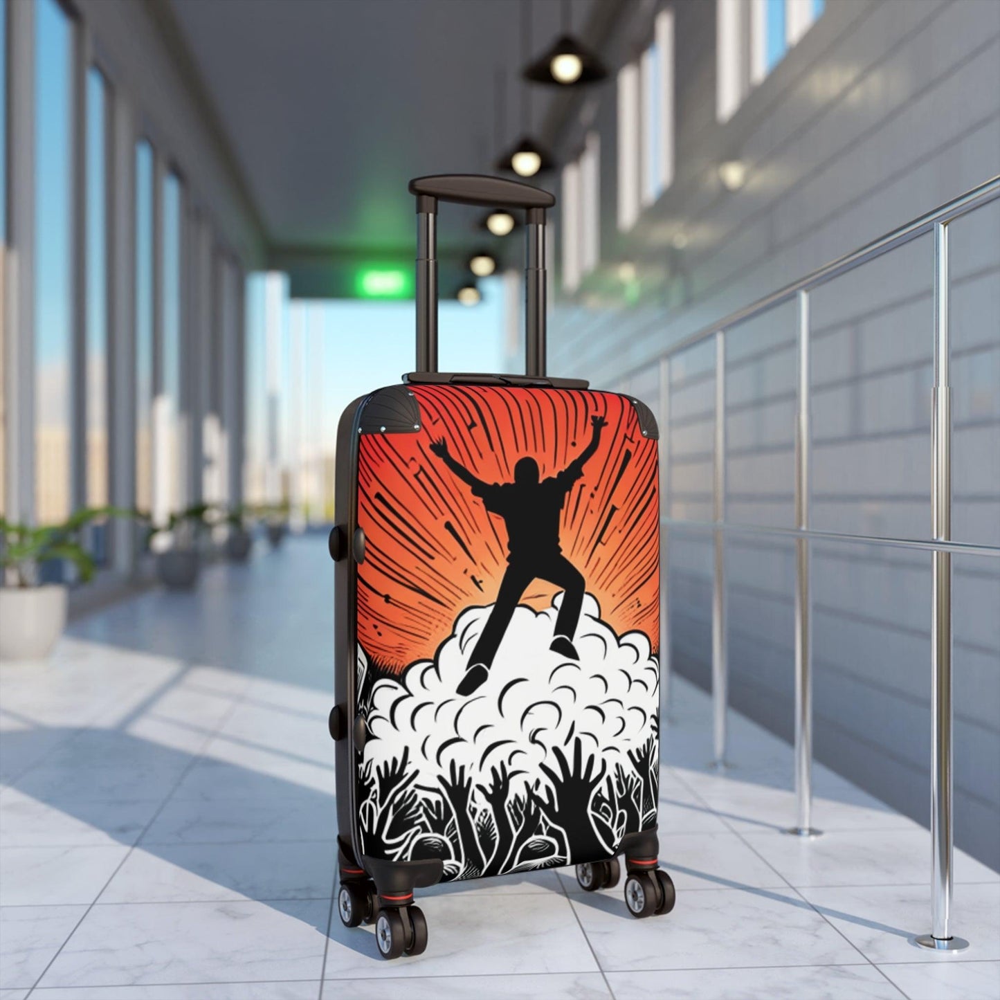 Metal Concert Suitcase - Lizard Vigilante