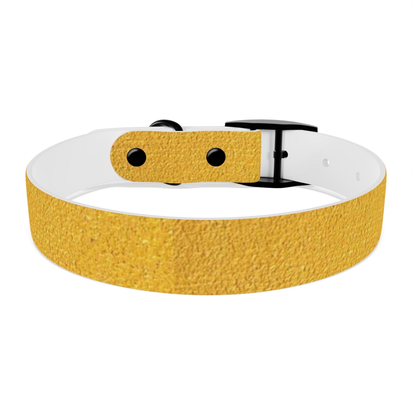 Faux Gold Dog Collar 4 Sizes S-XL - Lizard Vigilante