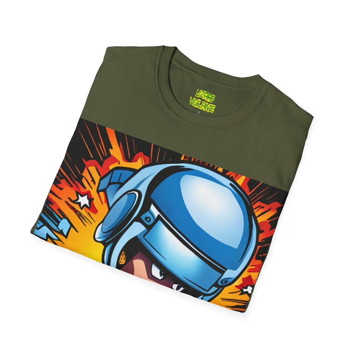 VidBud Unisex Softstyle T-Shirt - Lizard Vigilante