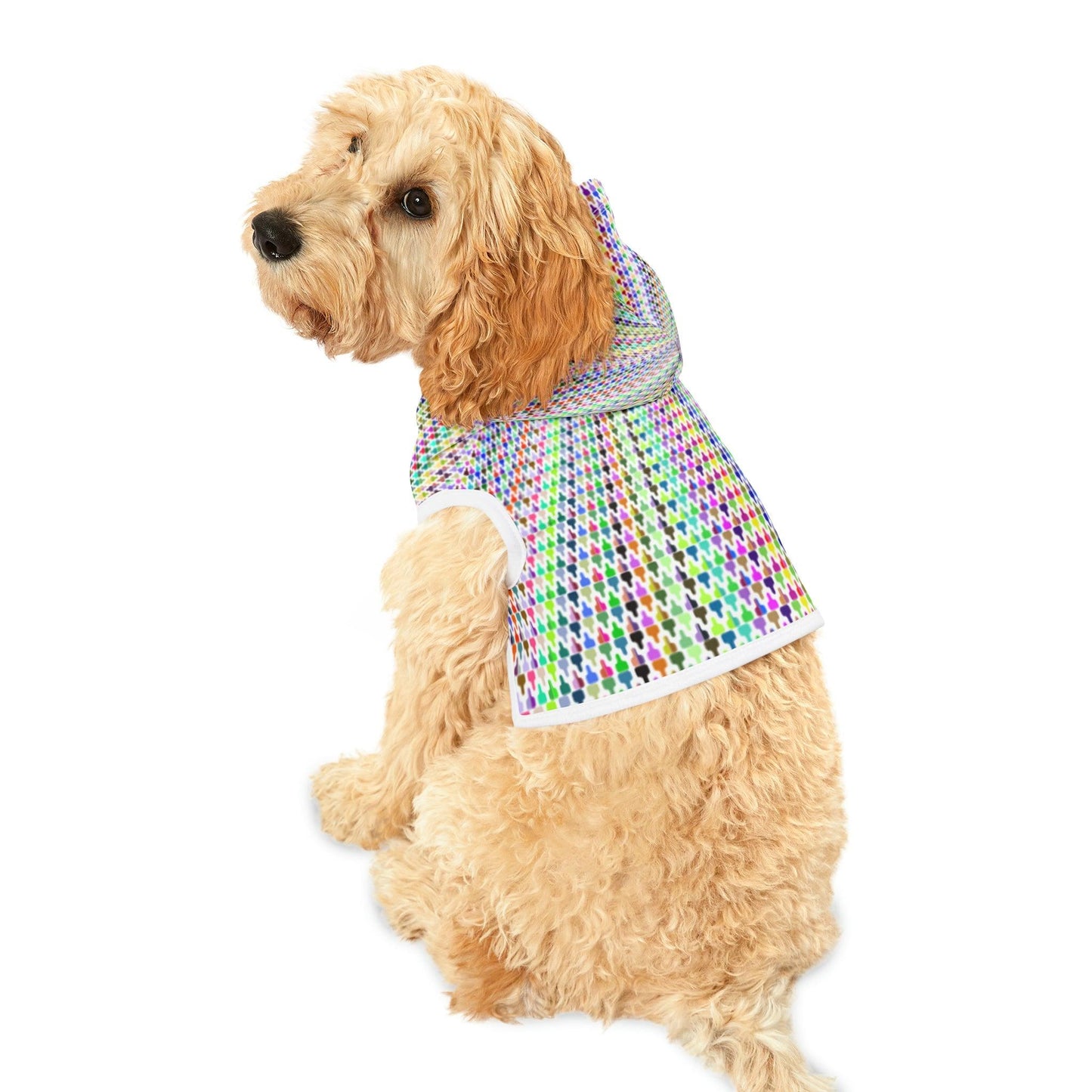 Colorfull Pattern Pet Hoodie - Lizard Vigilante