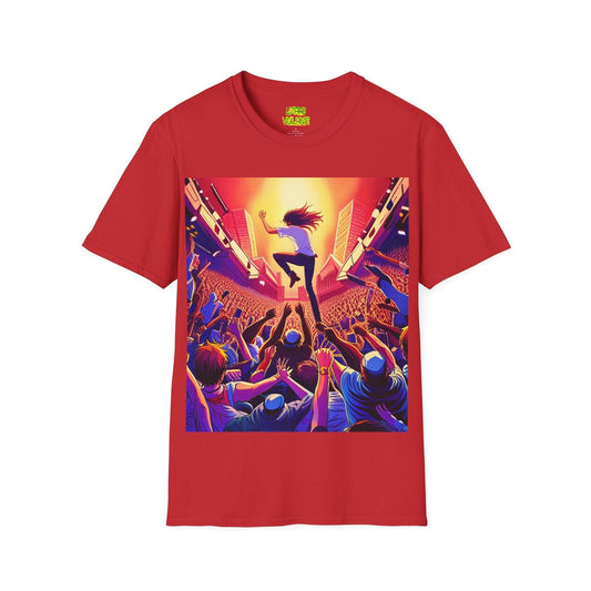 An UnMellow Concert Unisex Softstyle T-Shirt - Lizard Vigilante