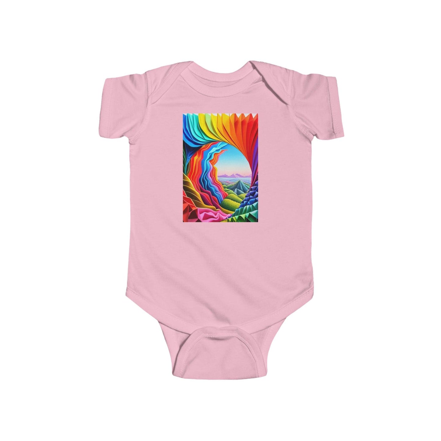 Thru the Always Infant Fine Jersey Bodysuit - Lizard Vigilante