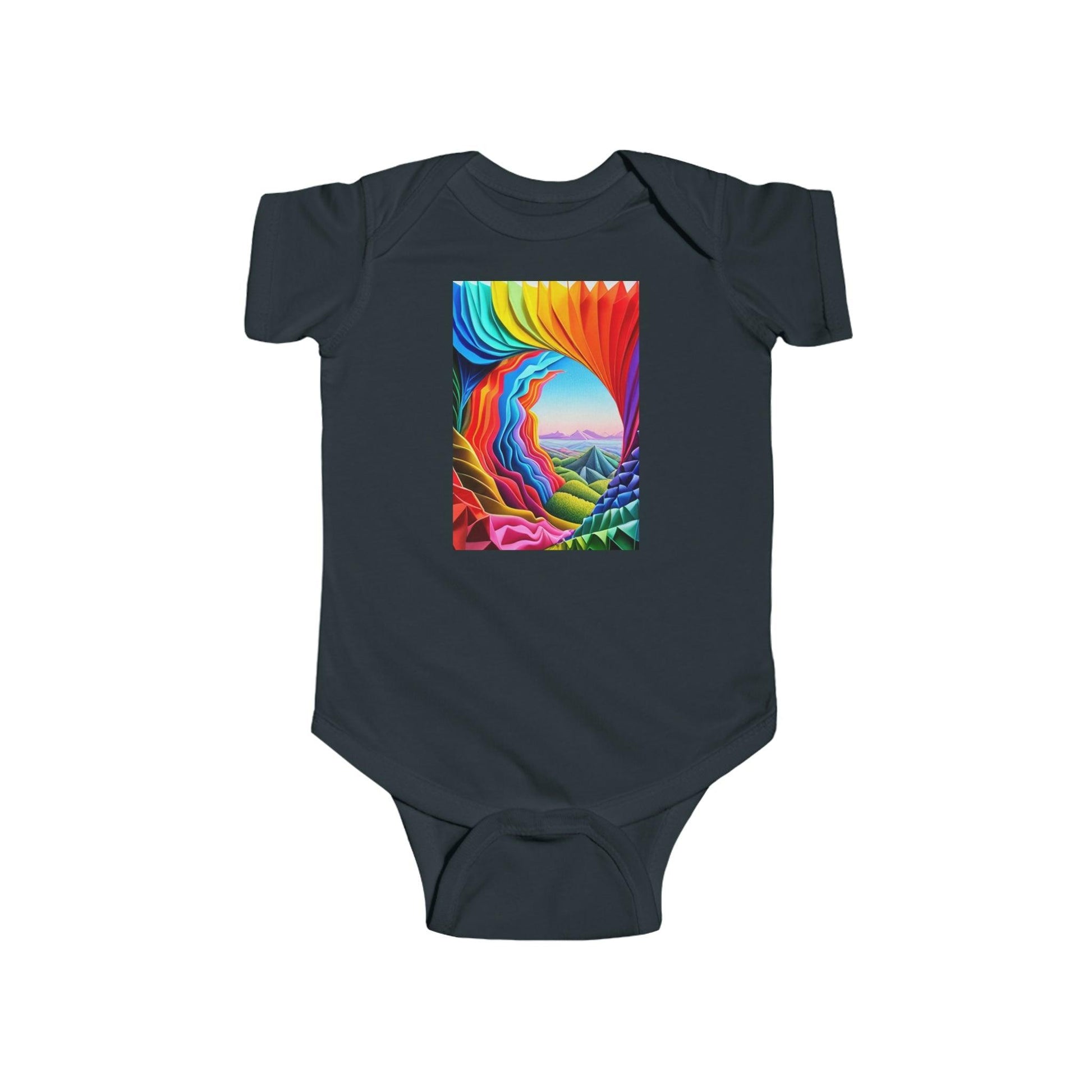 Thru the Always Infant Fine Jersey Bodysuit - Lizard Vigilante