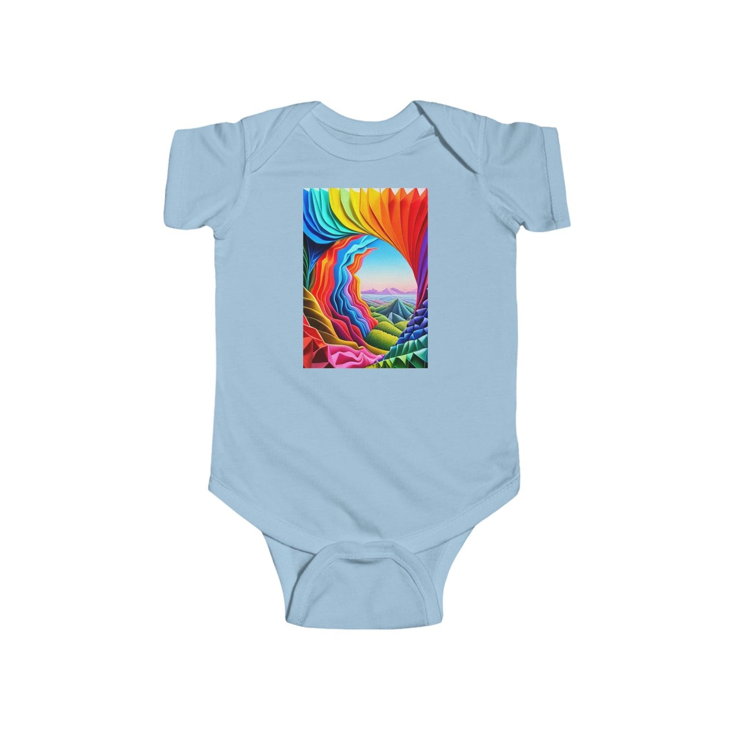 Thru the Always Infant Fine Jersey Bodysuit - Lizard Vigilante