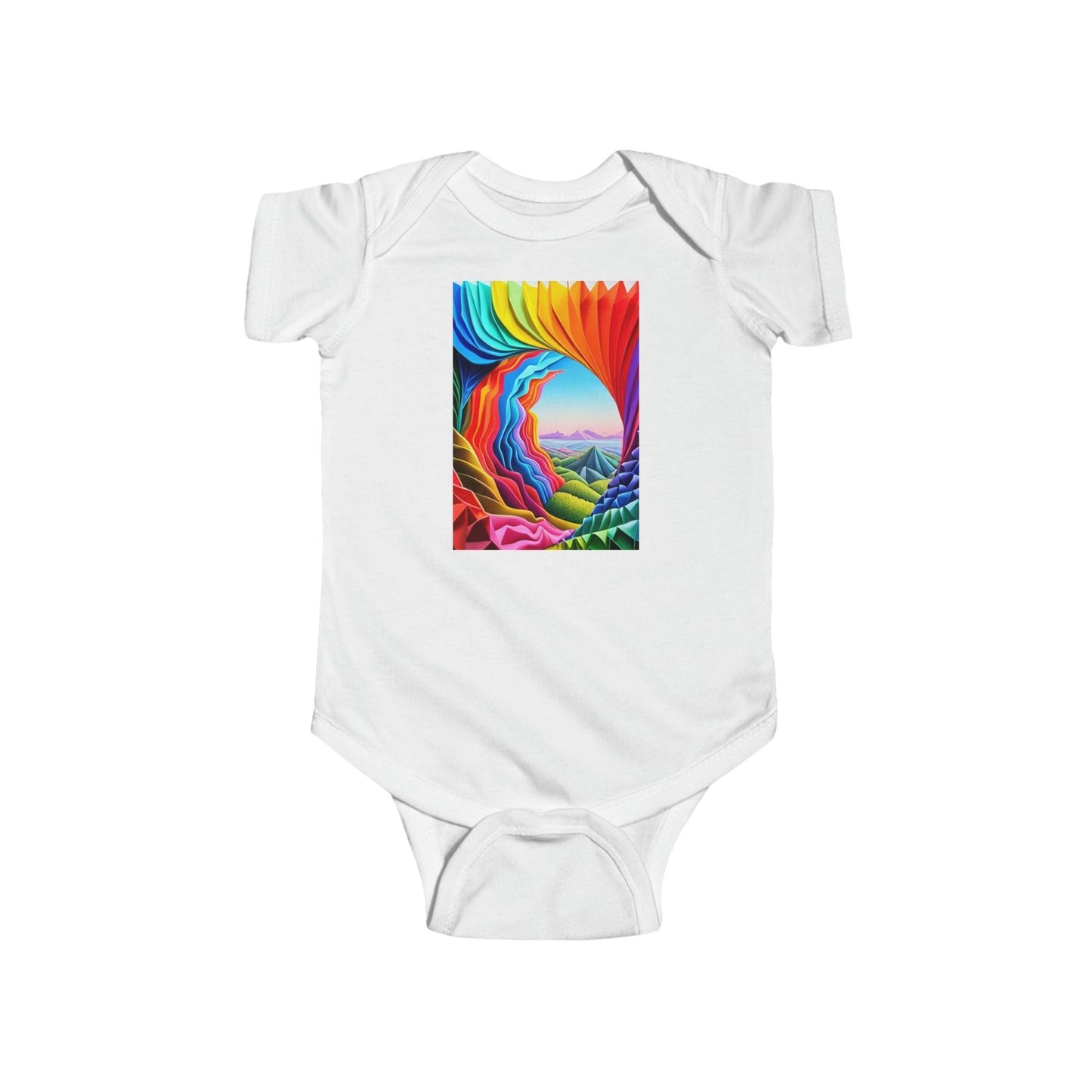 Thru the Always Infant Fine Jersey Bodysuit - Lizard Vigilante