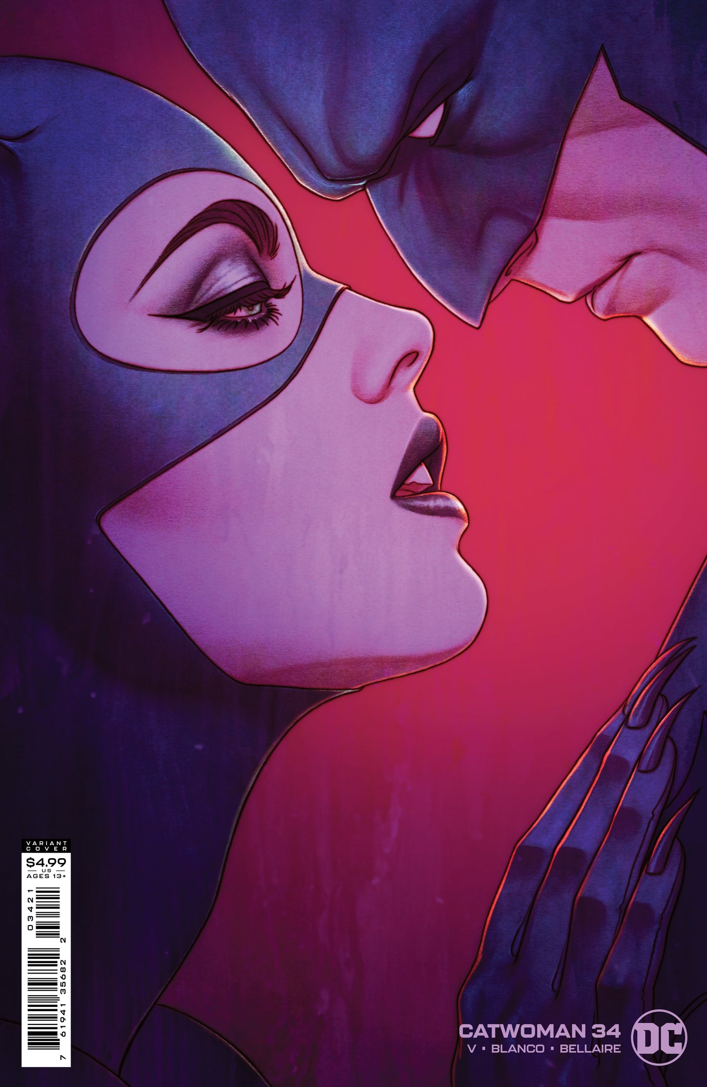 CATWOMAN #34 CVR B JENNY FRISON CARD STOCK VAR (08/18/2021)