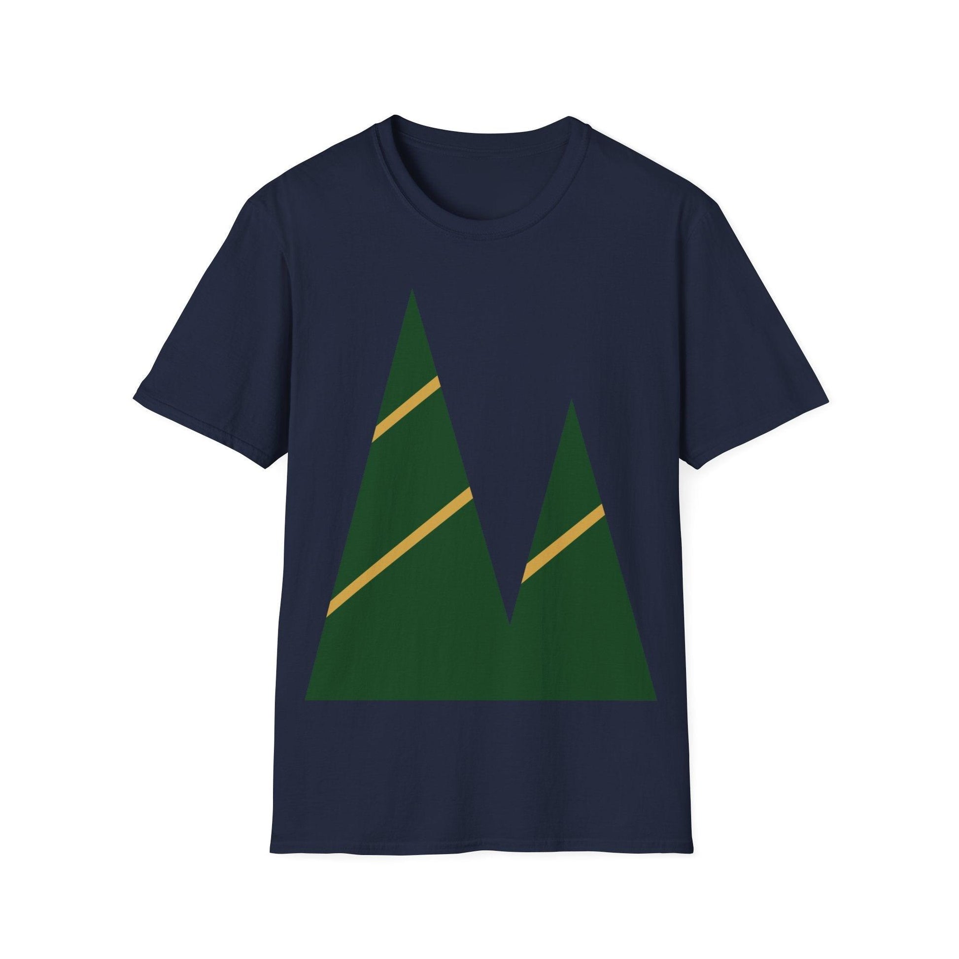 Christmas Holiday Trees Unisex Softstyle T-Shirt - Lizard Vigilante