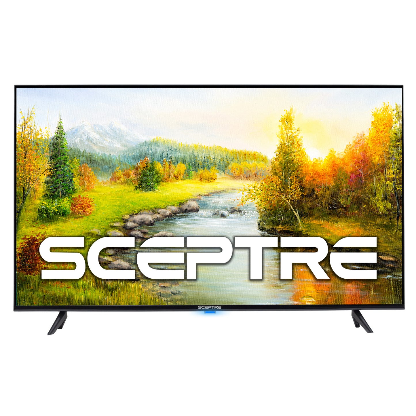 Sceptre 43" 1080P FHD Television Edgeless Design LED Flat Panel TV 1920x1080 CEC MEMC 120 Built-in Dual 10W Stereo Speakers Black - Premium television from Lizard Vigilante - Just $281.99! Shop now at Lizard Vigilante