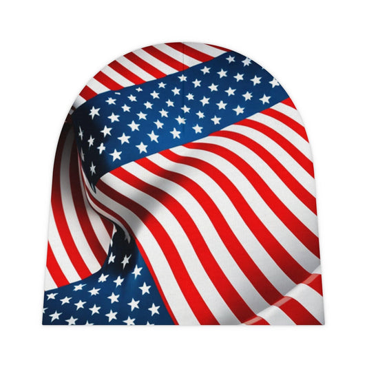 American Flag Baby Beanie - Lizard Vigilante