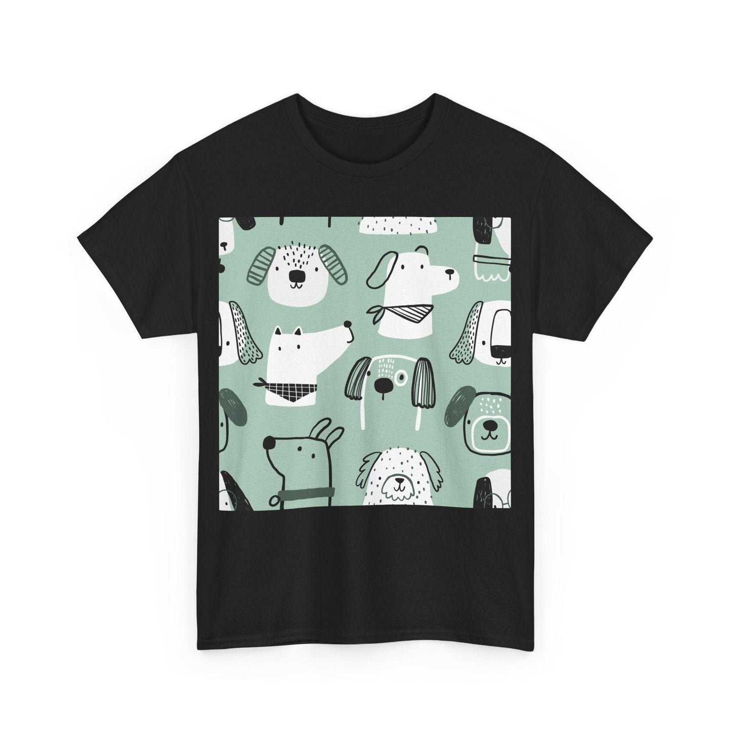 Illustrated Doggers Unisex Heavy Cotton Tee - Premium T-Shirt from Printify - Just $23.99! Shop now at Lizard Vigilante