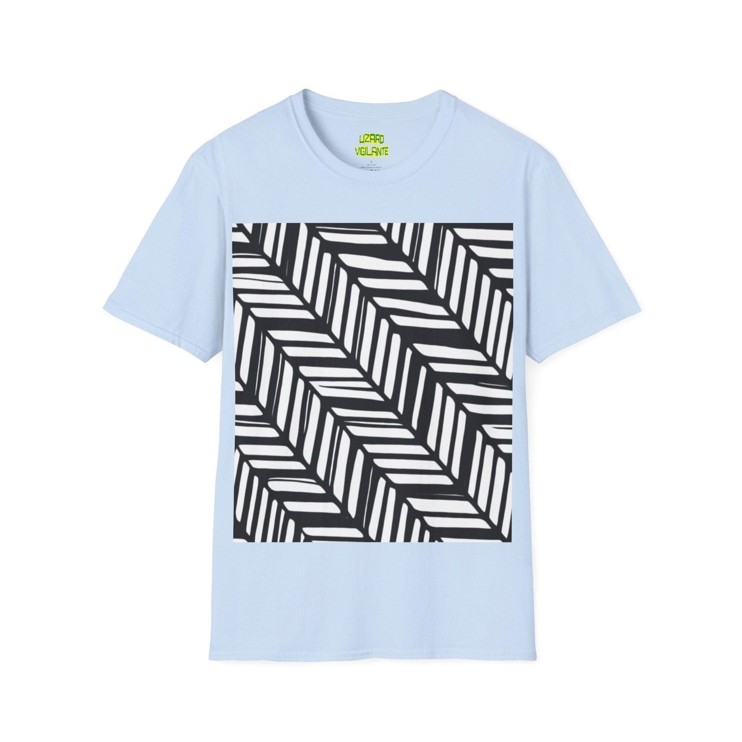 Liz Herringbone Unisex Softstyle T-Shirt - Lizard Vigilante