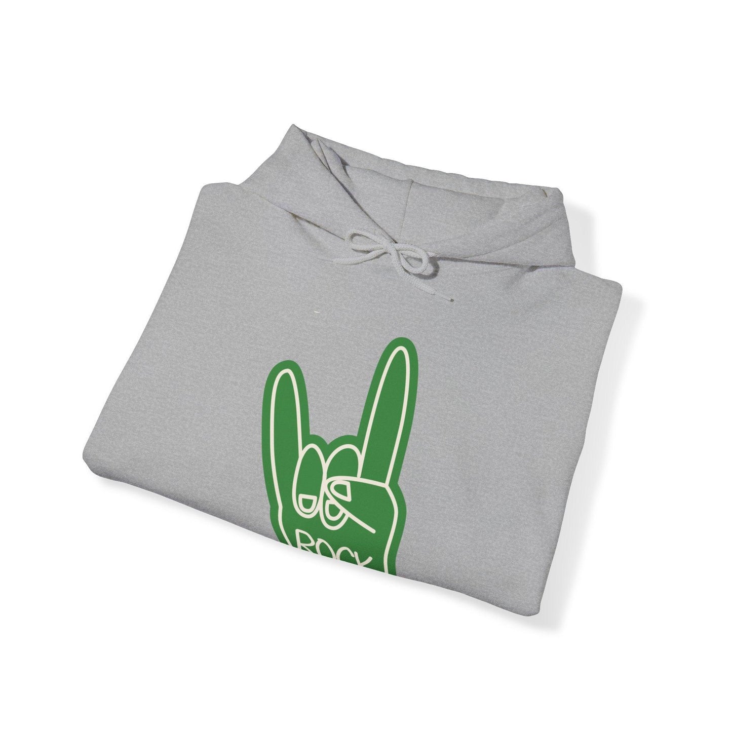 Rock Hand Sign Unisex Heavy Blend™ Hooded Sweatshirt - Lizard Vigilante