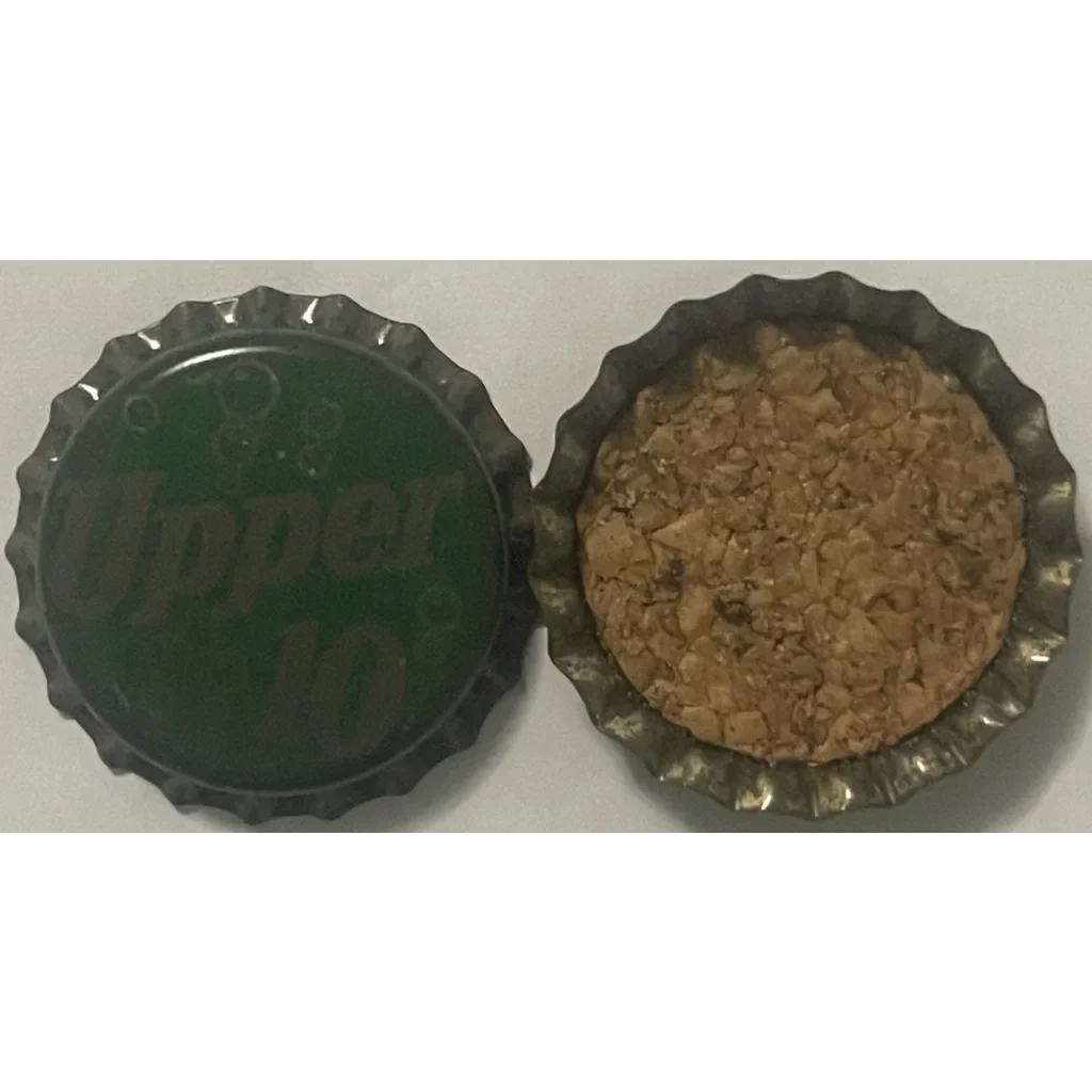 Rare 1950s Upper 10 Cork Bottle Cap from El Dorado Arkansas