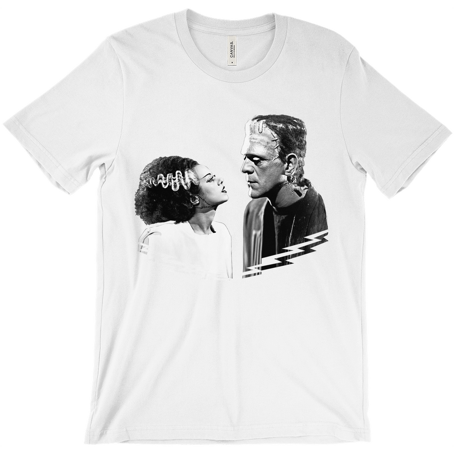 Frankenstein Couple - Classic Monster Tee