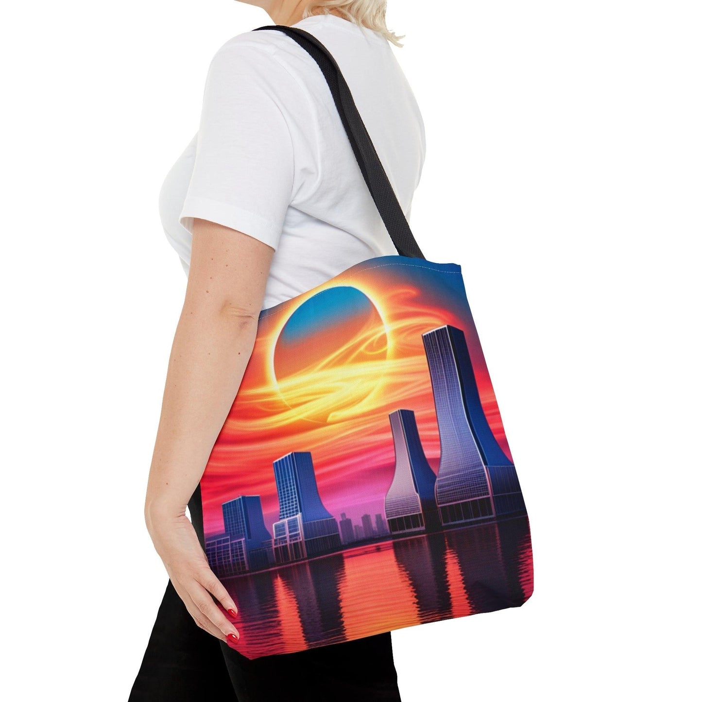 WhereCity Tote Bag - Lizard Vigilante