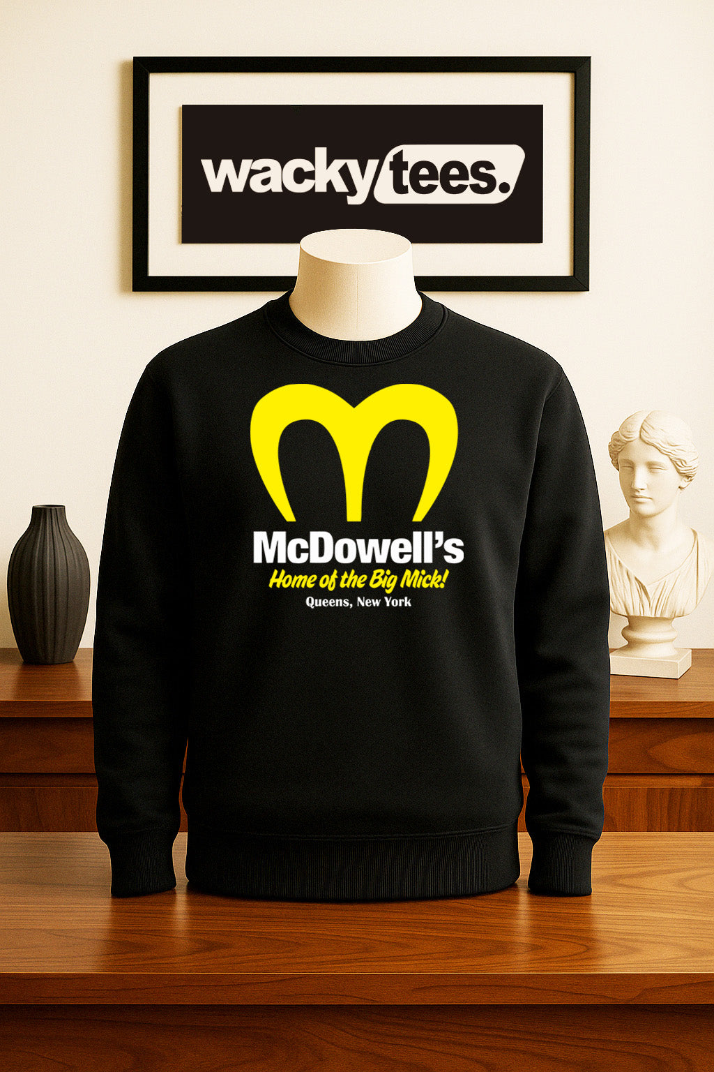McDowells Home of the Big Mick Coming to America Graphic Tee Shirt