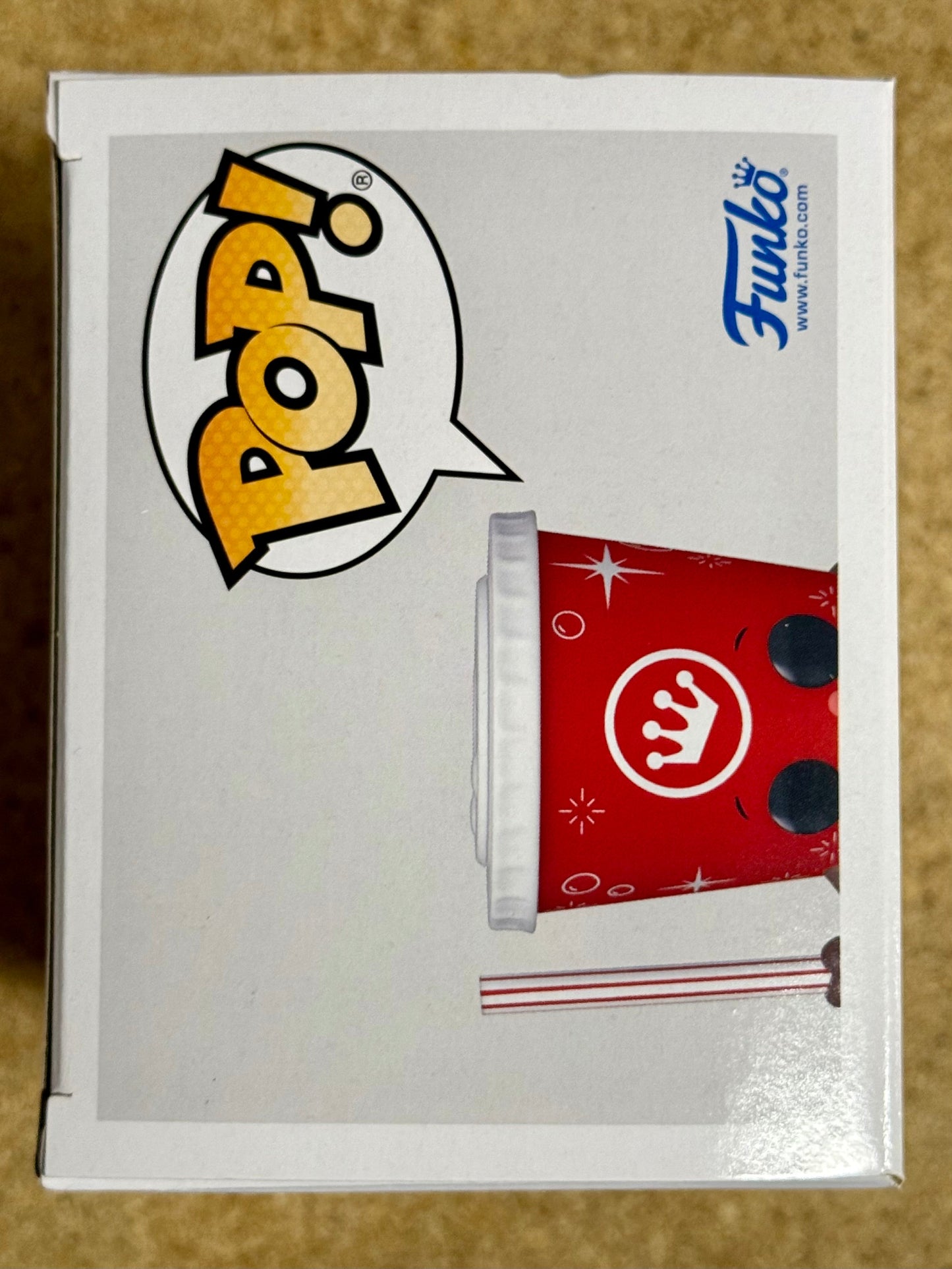 Rosie O’Donnell Signed Funko Pop! Movie Theaters Soda Cup #200 With PSA COA