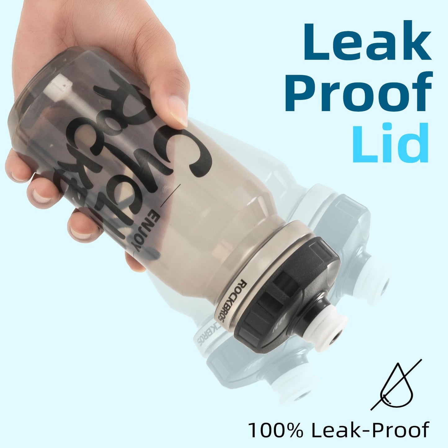 ROCKBROS Cycling Water Bottle 20-25oz Cycling Bottle BPA-Free