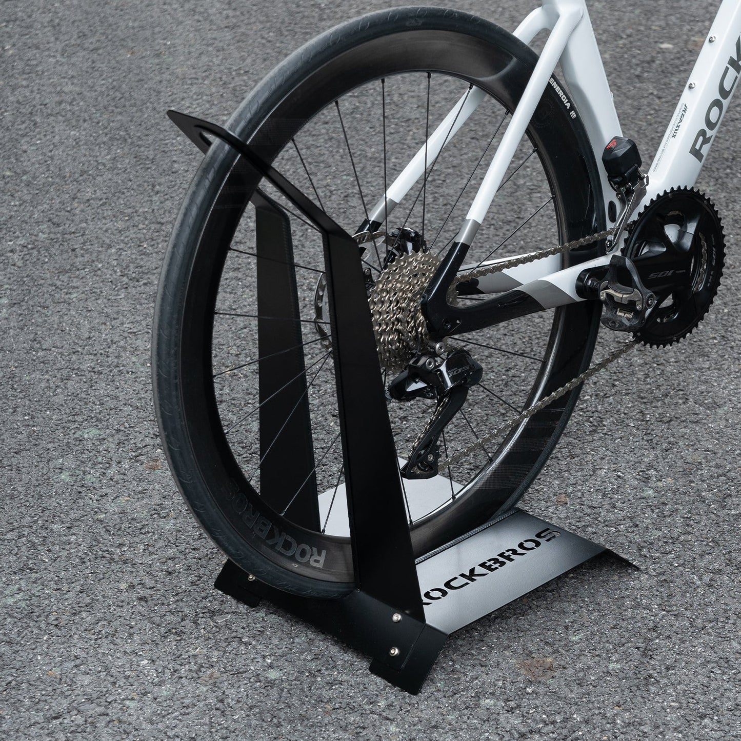 ROCKBROS L-Shaped Carbon Steel Bicycle Stand