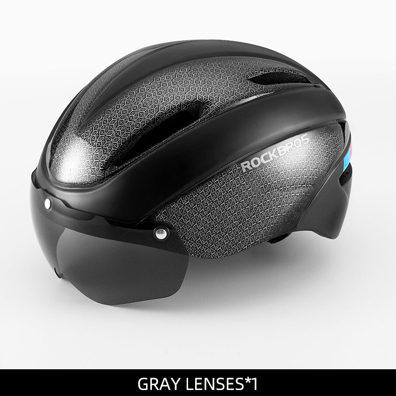 ROCKBROS Ultralight Magnetic Goggles Cycling Helmet