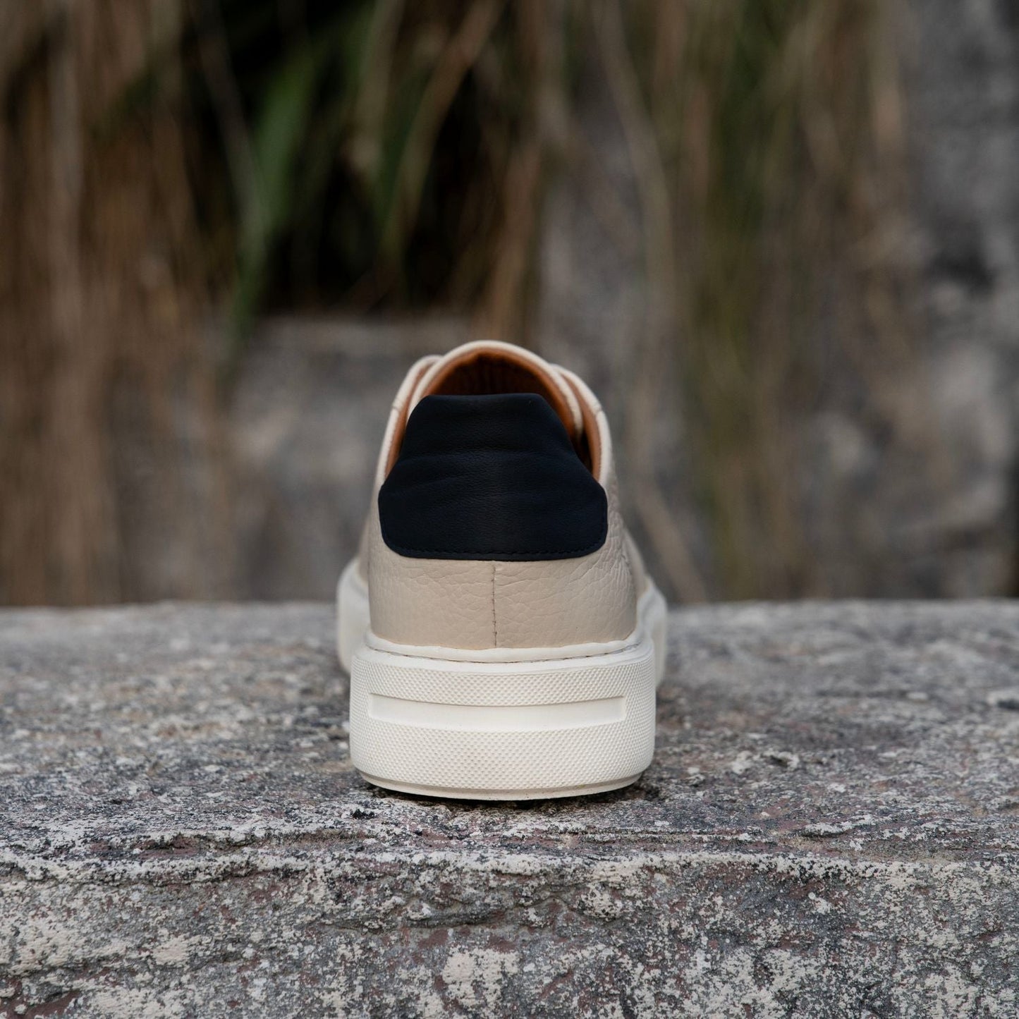 Leathere Signature Sneaker - Beige - SoHo