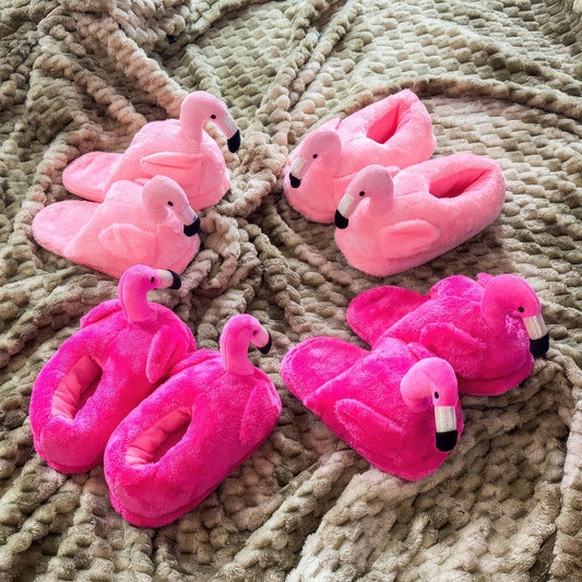 Flamingo Home Slippers