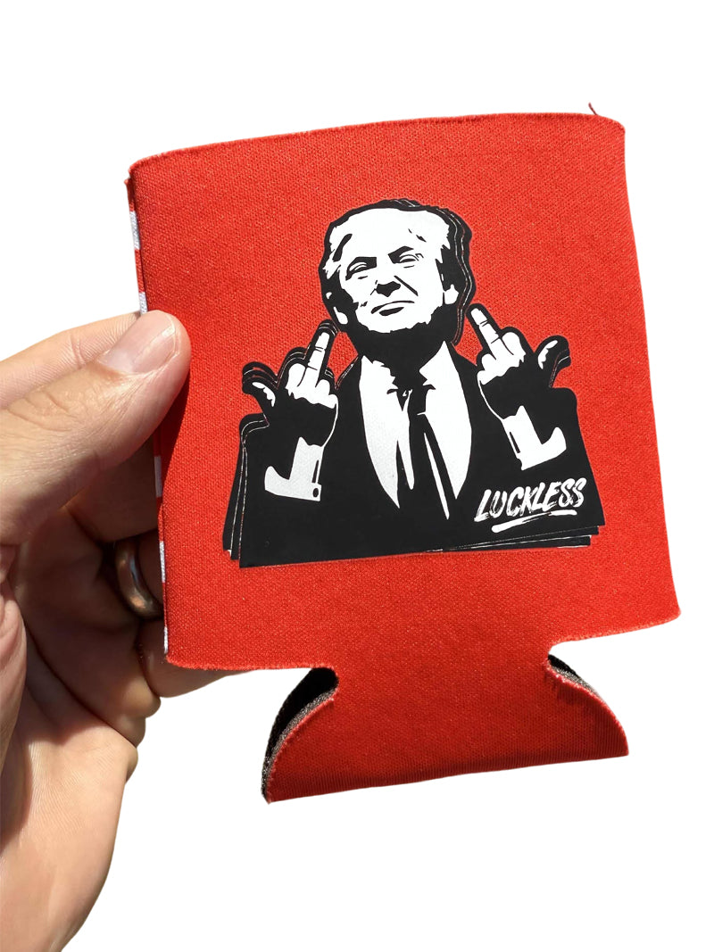 Middle Fingers 12oz Koozie Americana
