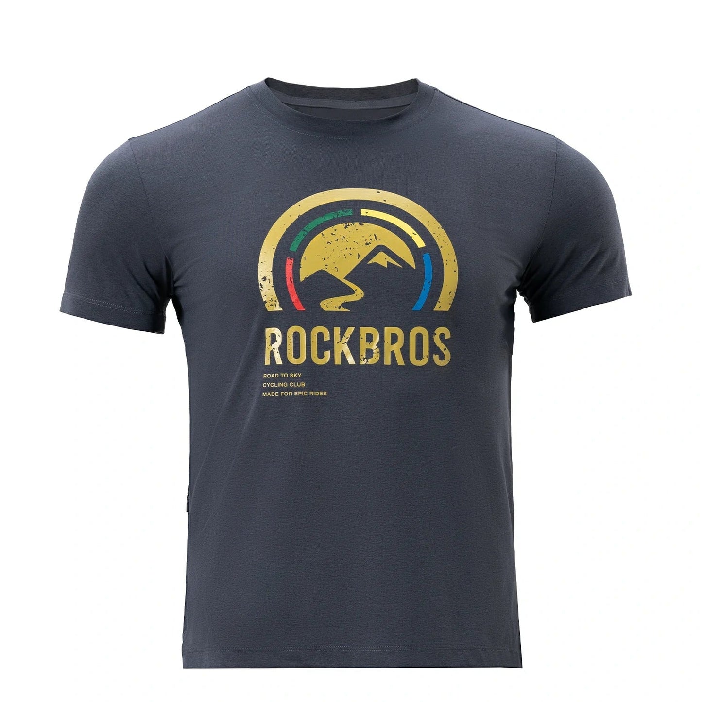 ROCKBROS Road-to-Sky Shirt Unisex Quick Dry Moisture Wicking Breathable Stretch Short Sleeve
