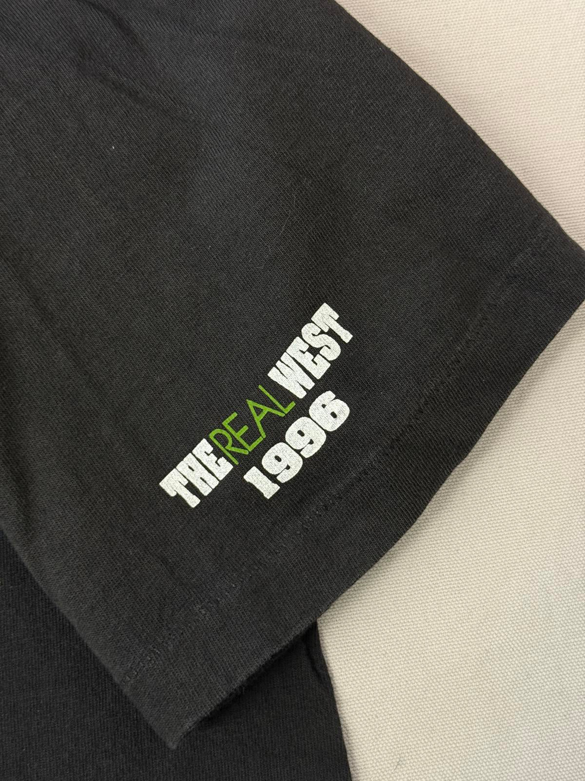 The Real West Documentary T-shirt TV Show 1996 Art Tee XL