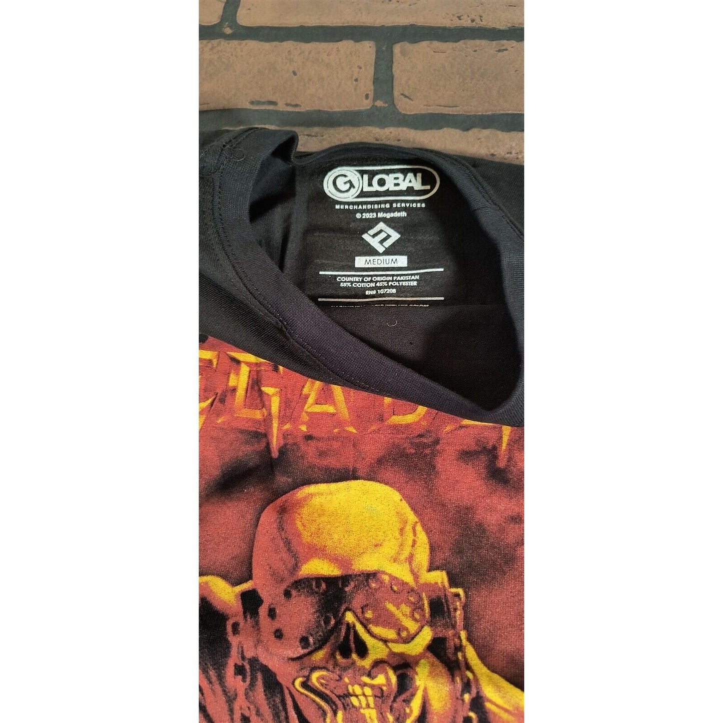 MEGADETH - Vic Rattlehead For Sale 2023 T-shirt ~Never Worn~ S M L 2XL