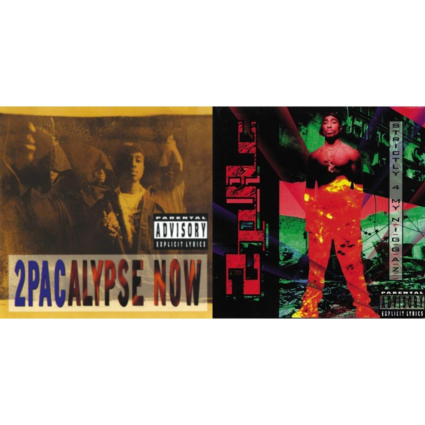 2Pacalypse Now & Strictly 4 My N.I.G.G.A.Z. (2 LP)