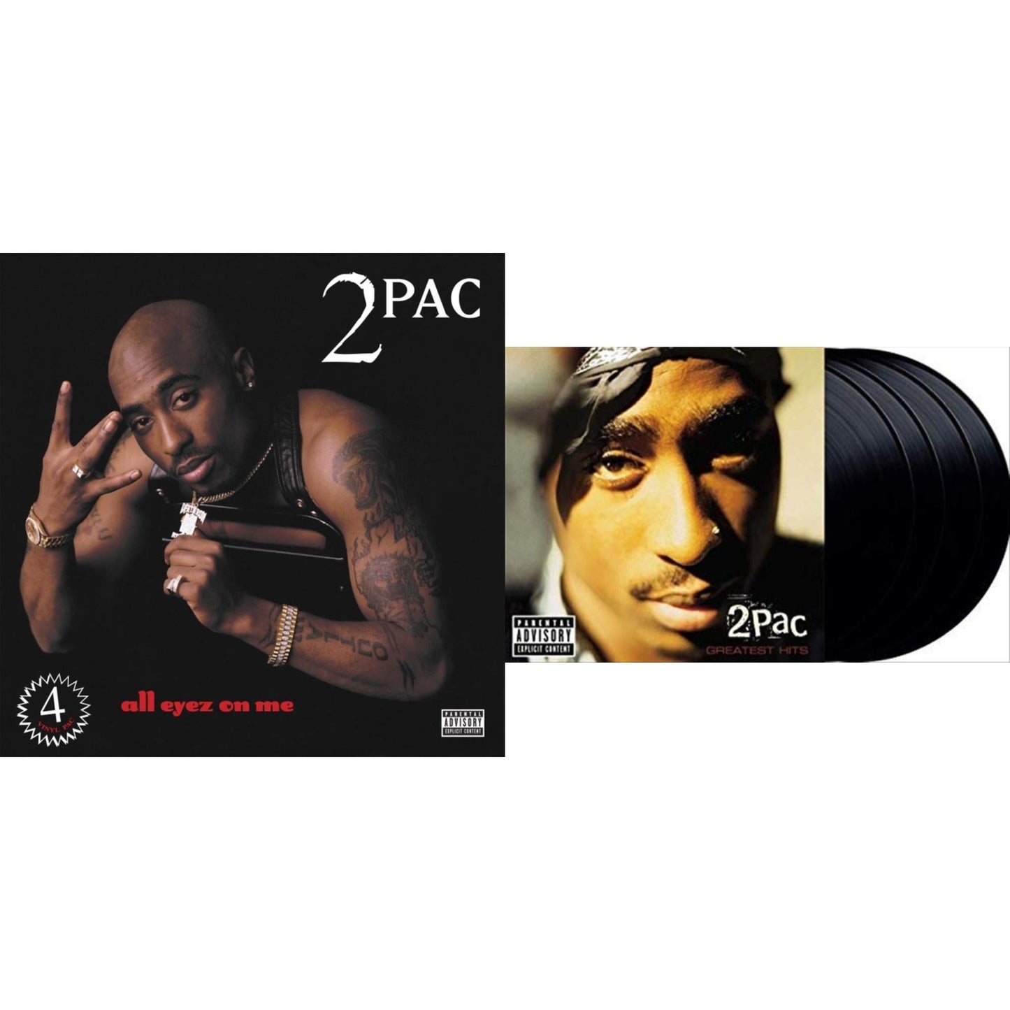 All Eyez On Me (4LP) & Greatest Hits