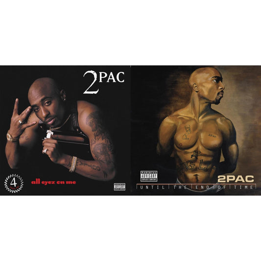 2Pac - Until The End Of Time(X) (4LP) & All Eyez On Me (4LP)