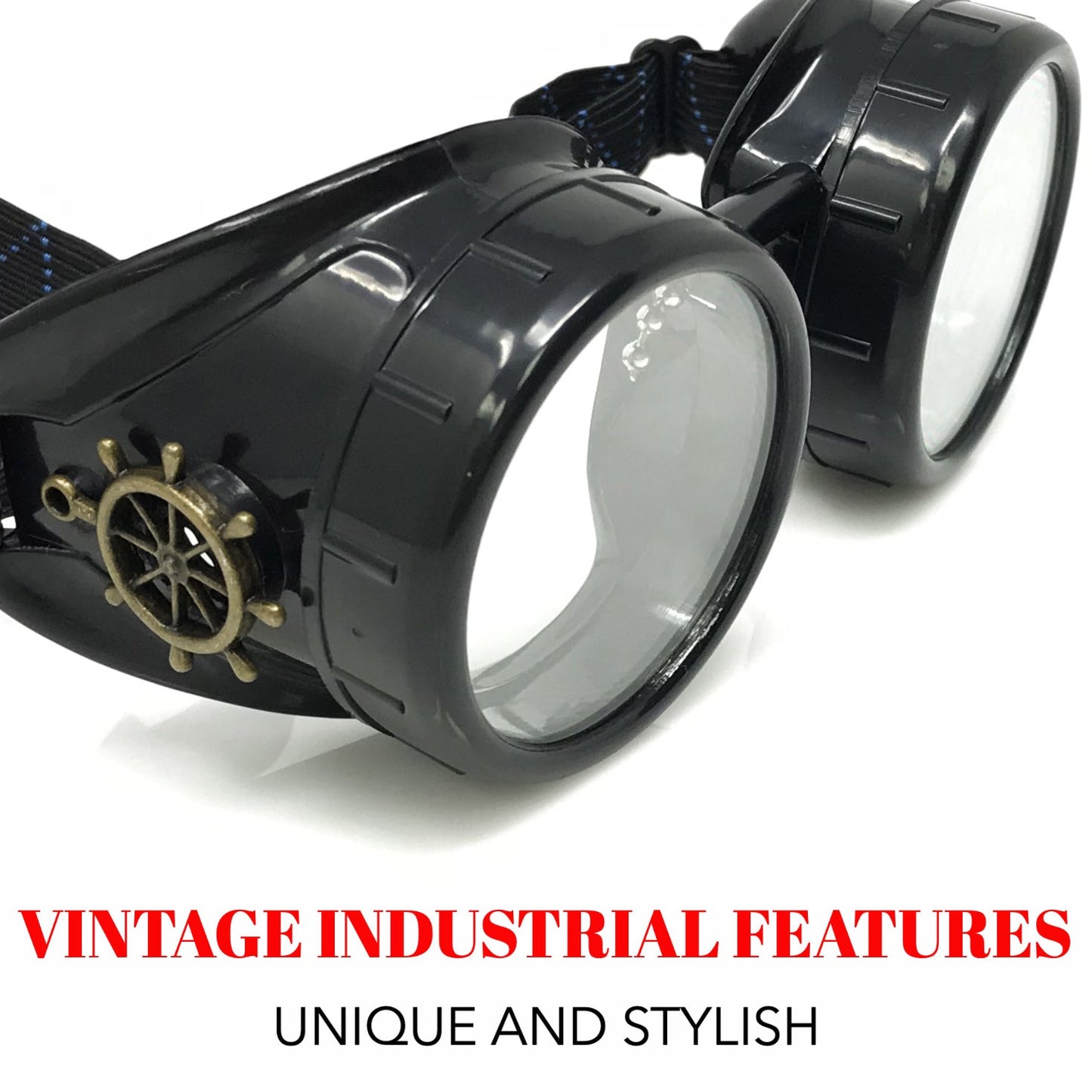 Mad Scientist Steampunk Havoc Goggles