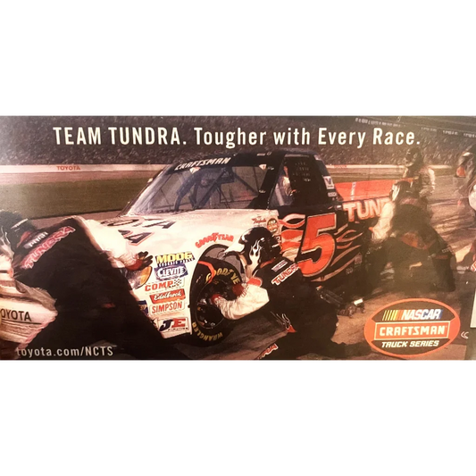 Rare 2005 NASCAR Winston Craftsman Toyota Tundra Hologram Card