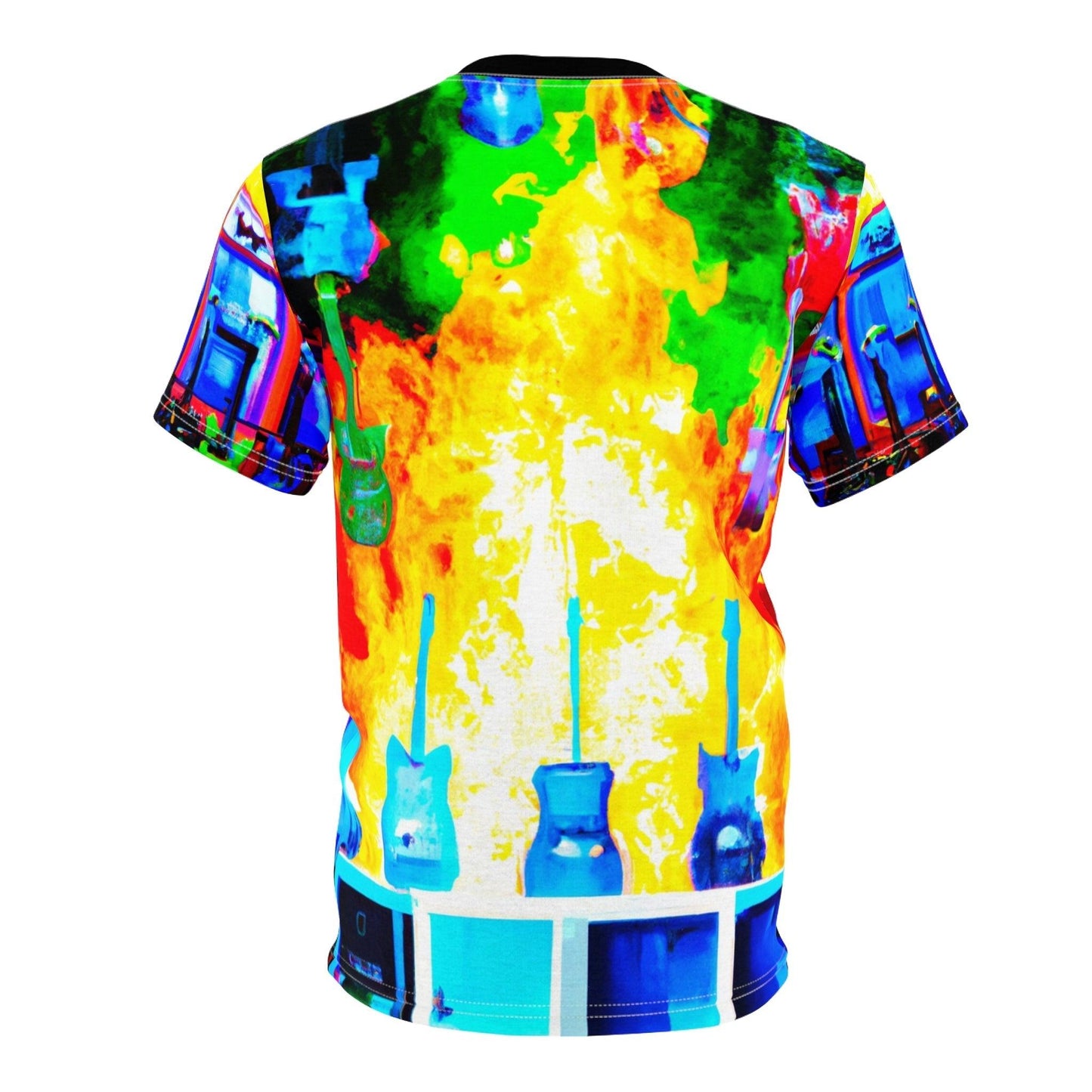 Flame Stacks Unisex Tee - Lizard Vigilante