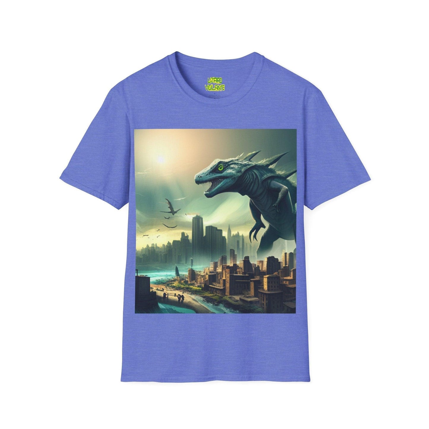 City Lizard Unisex Softstyle T-Shirt - Lizard Vigilante