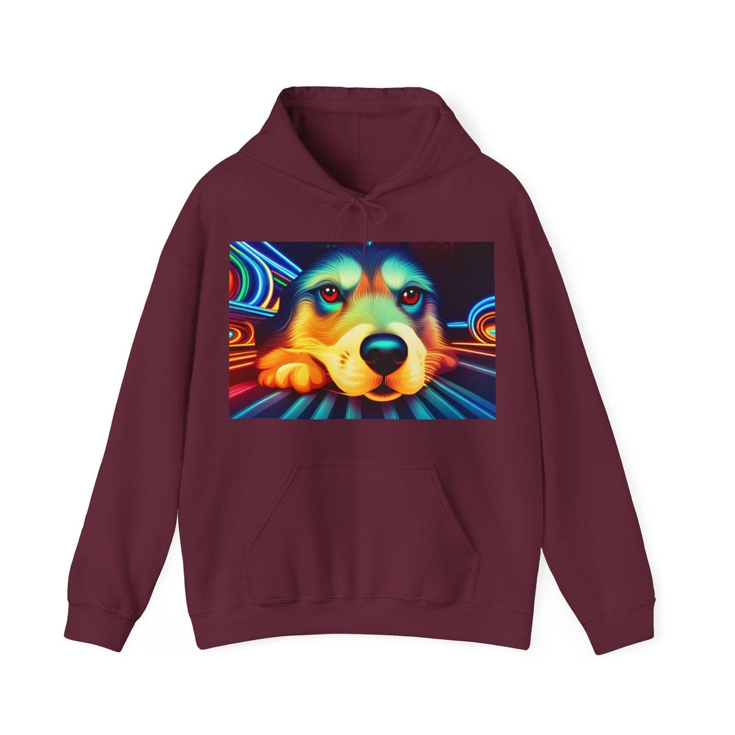 The Dog Album Unisex Heavy Blend™ Hooded Sweatshirt - Lizard Vigilante