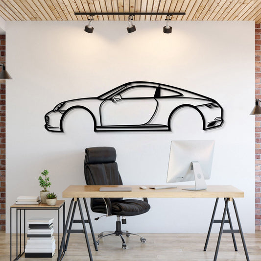 Carrera 911 Metal Car Wall Art - MT0577